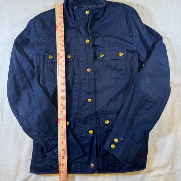 J. Crew Navy Field Jacket - Picture 2 of 7